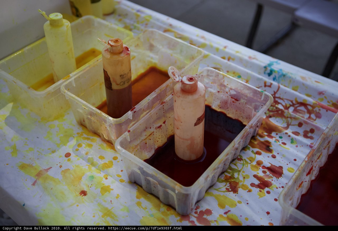 Art Supplies at Camp