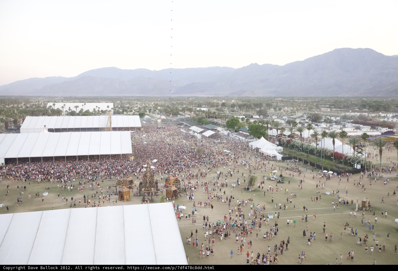 A Sea of Fans at Coachella