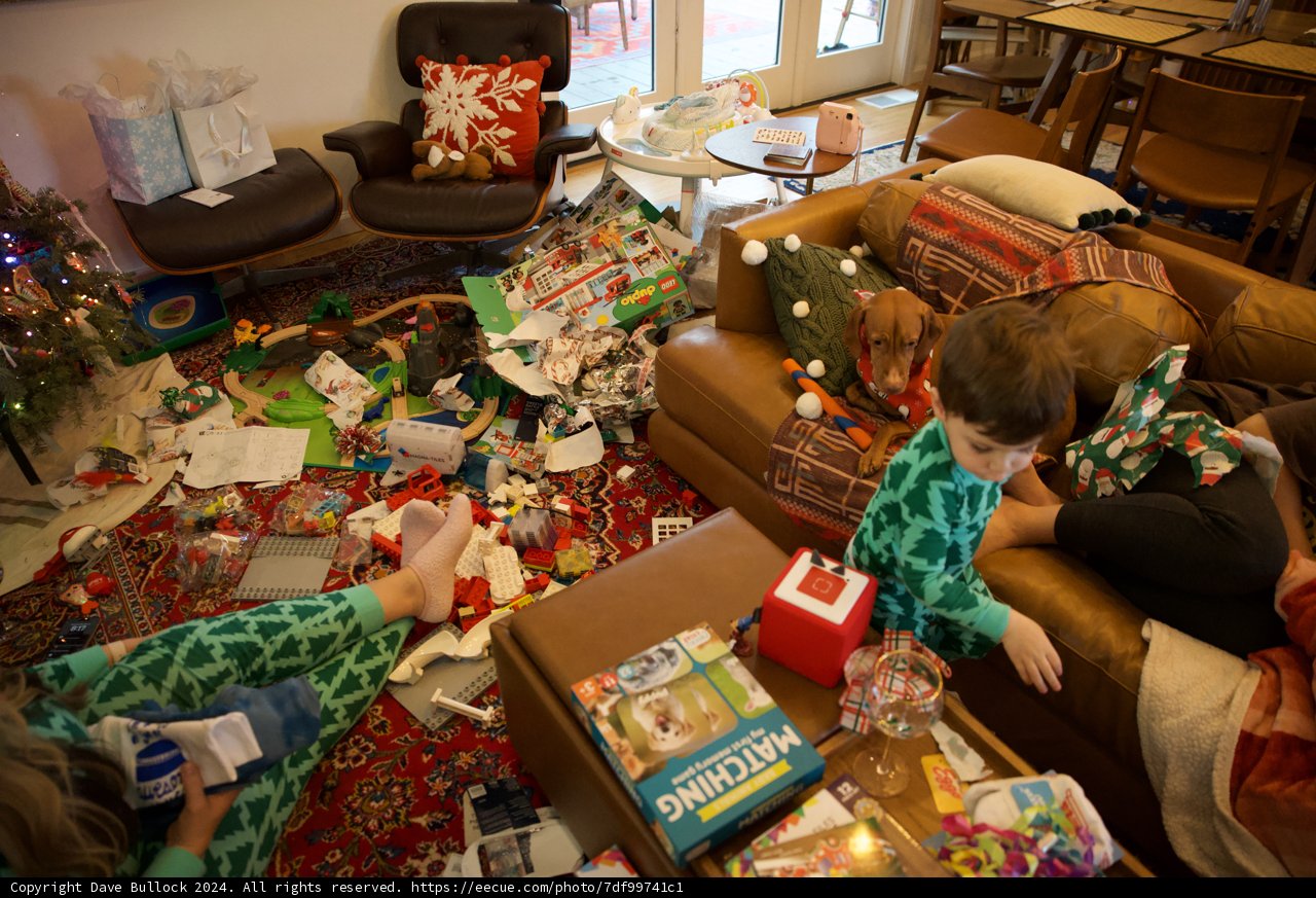 Christmas Morning Chaos