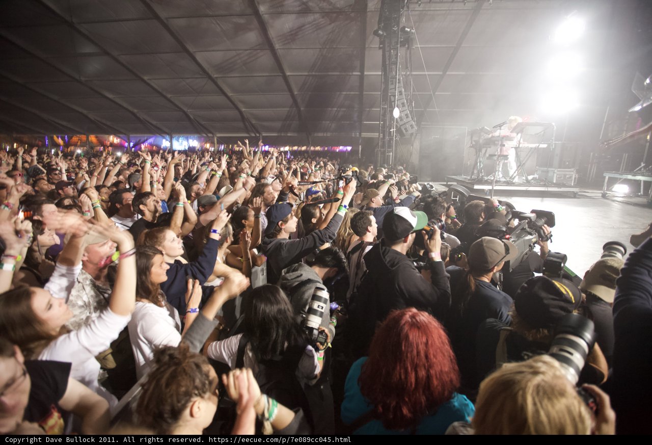 Crowd Goes Wild at Coachella 2011