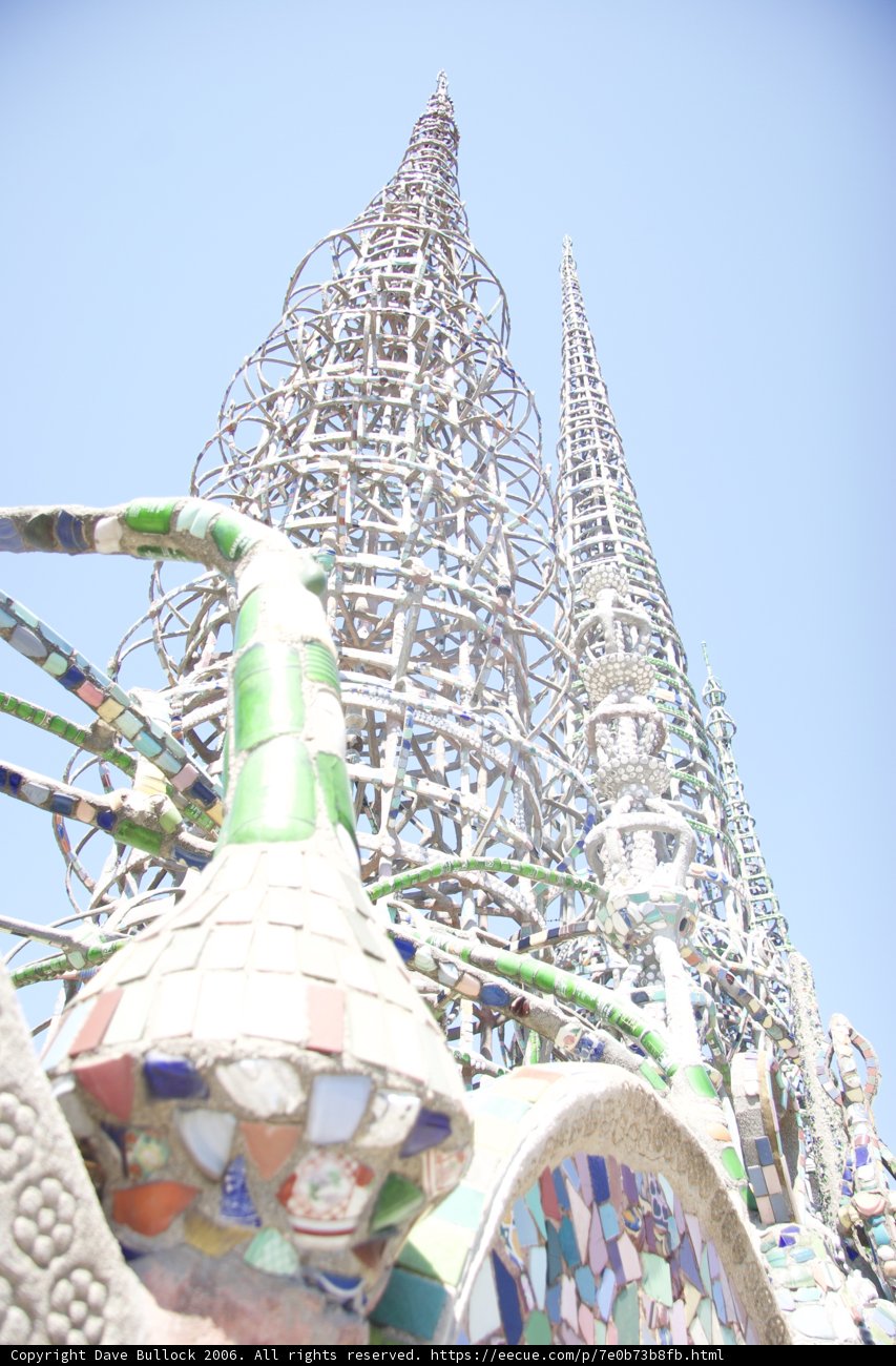 Colorful Tiles atop the Spire