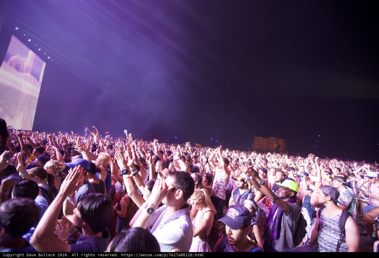 Crowd Goes Wild at Coachella Concert