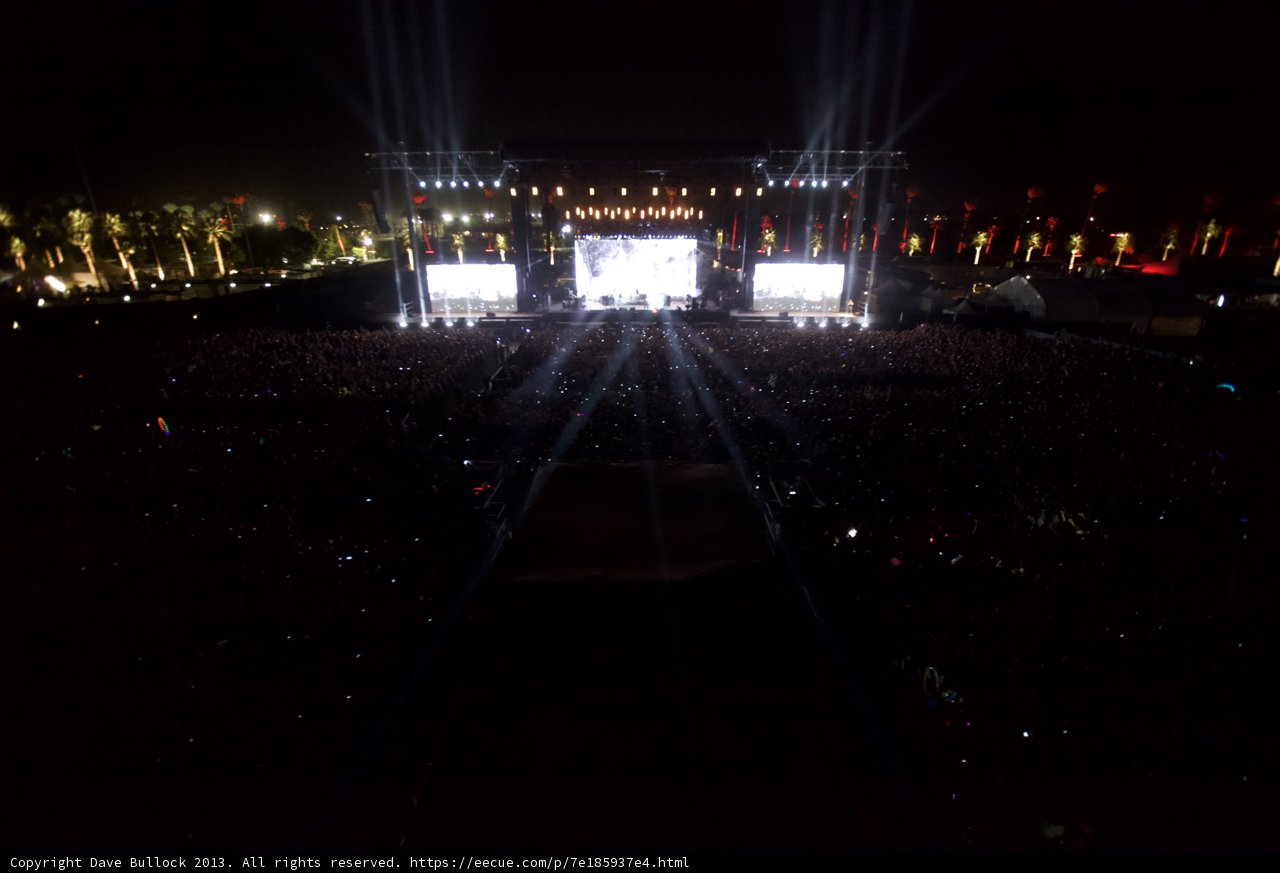 Coachella Crowd Shines Bright Under Concert Lights
