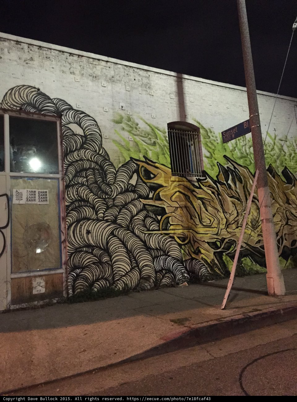 Graffiti Art at Night