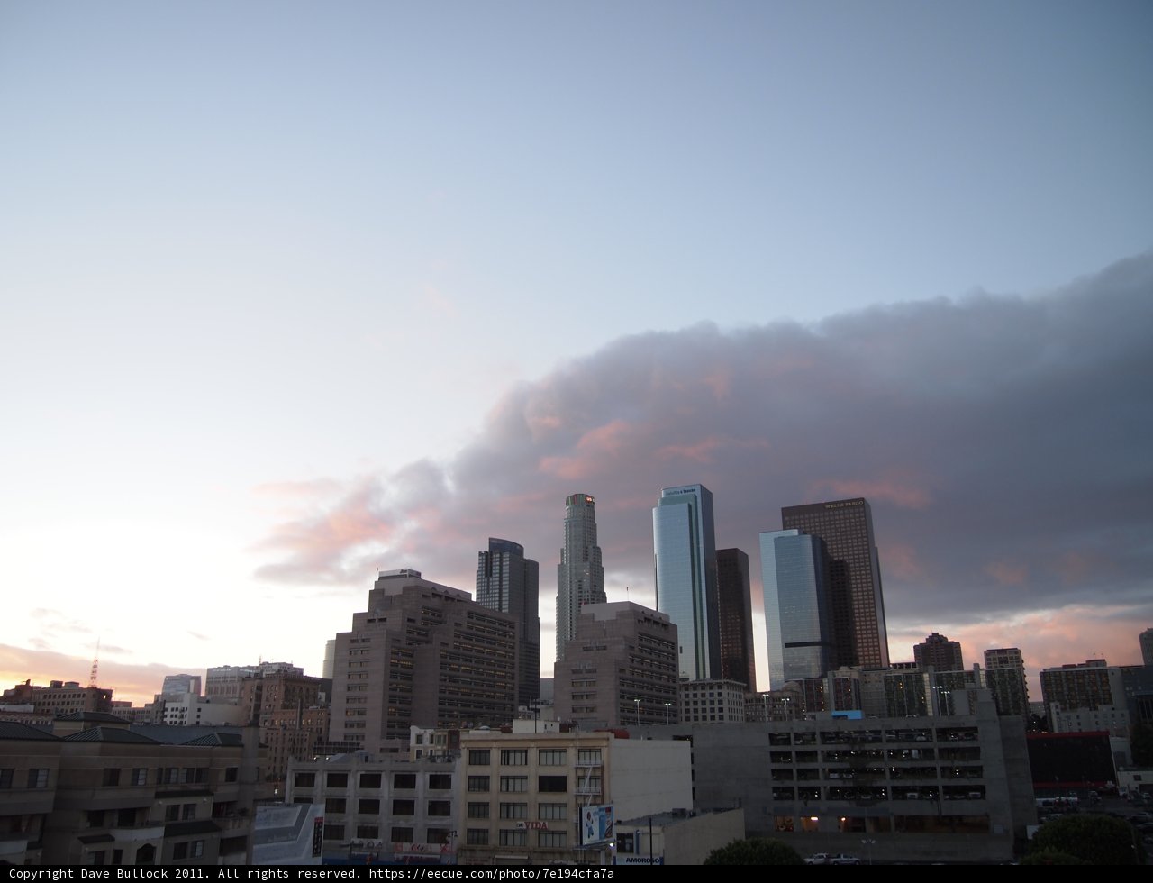 Sunset over the Metropolis