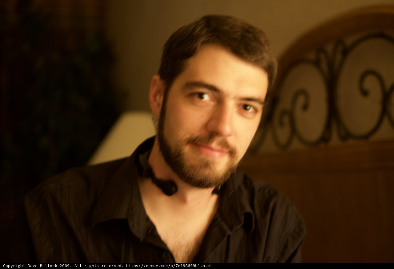 Bearded Man in Black
