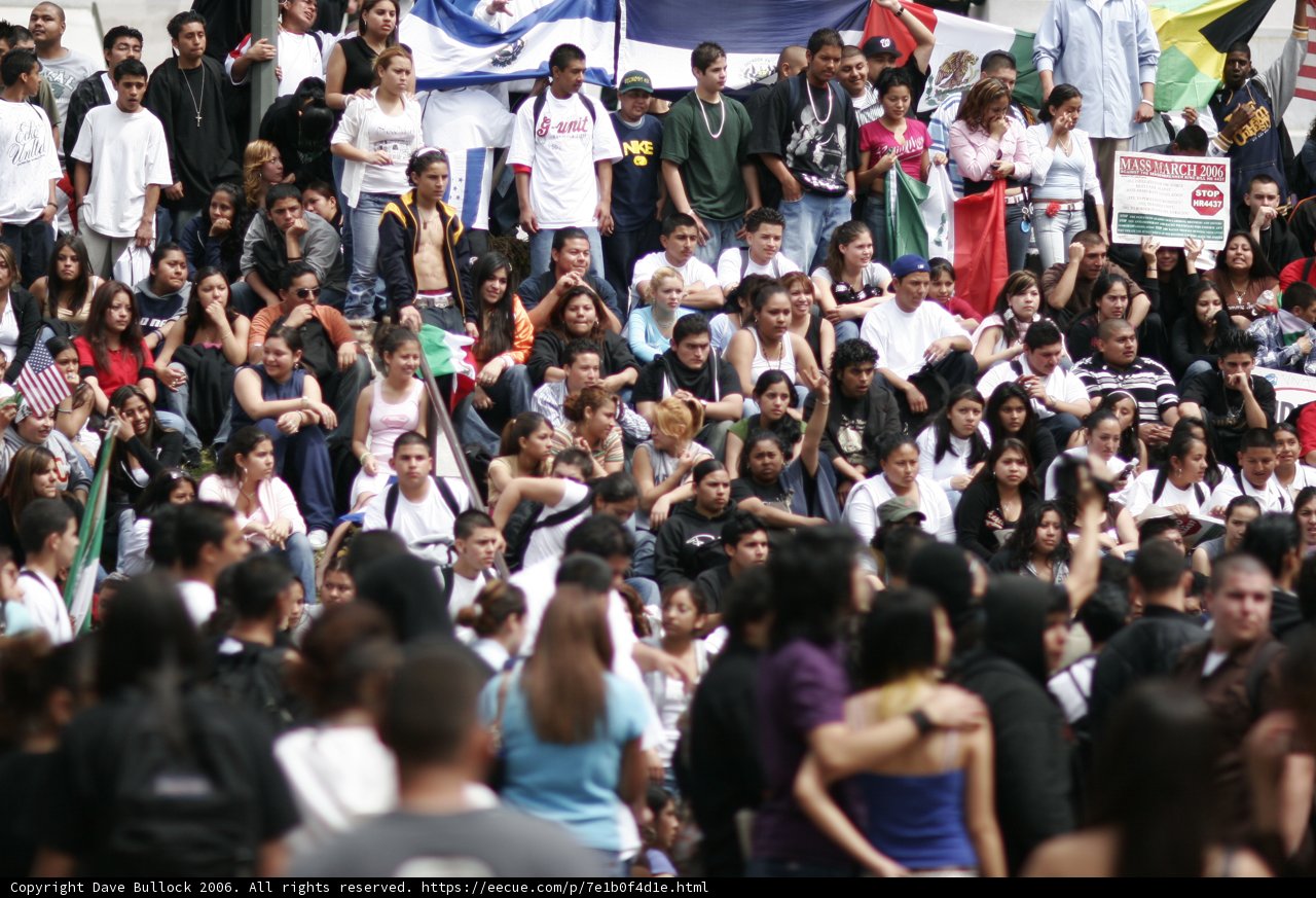 2006 School Walkout Draws Massive Crowd