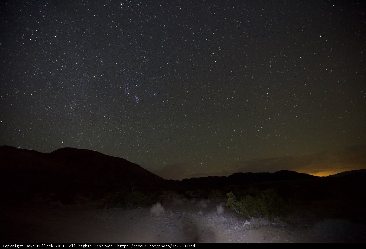 Stargazing in the Desert