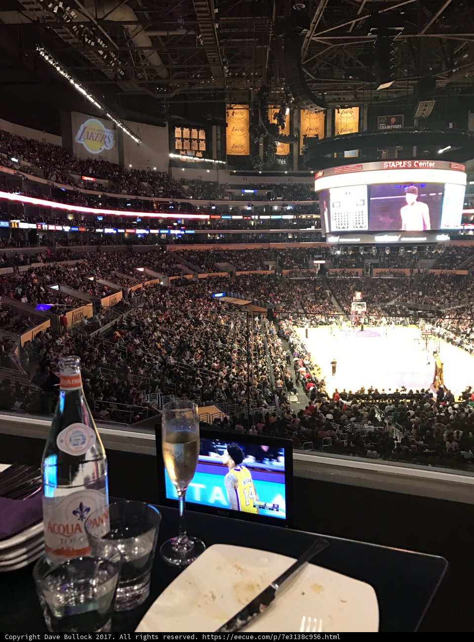 Dinner at Crypto.com Arena