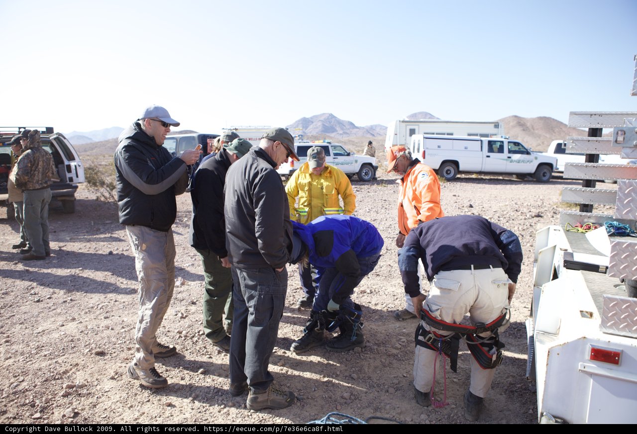 Mine Rescue Team Prepared for Action
