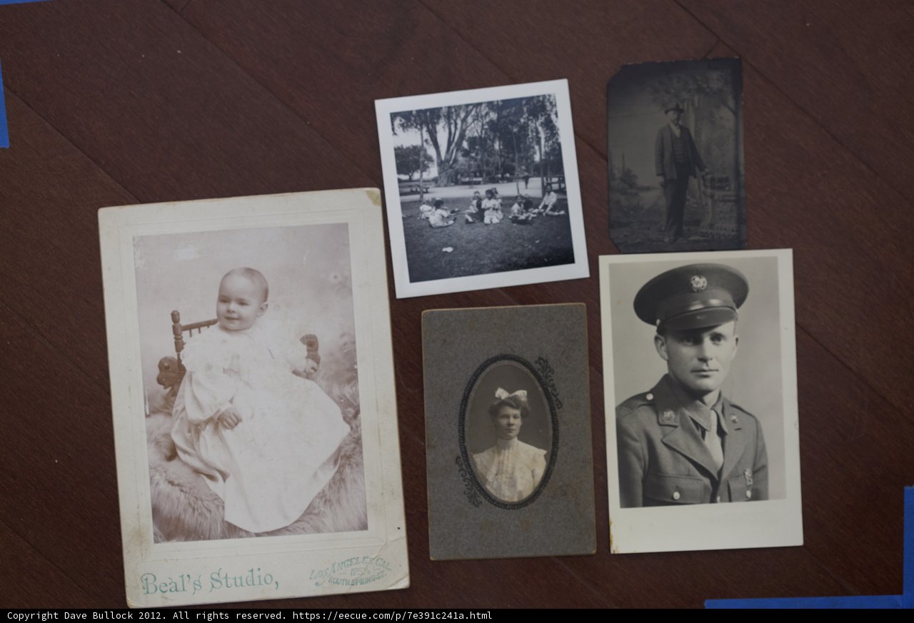Bullock Curtis Family Photos Collage