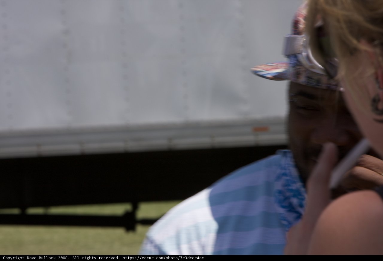 Man in a Hat at Coachella