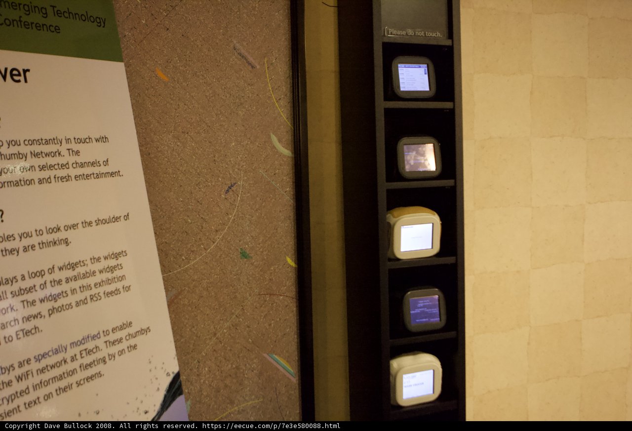 ATM Monitor on Wood Paneling