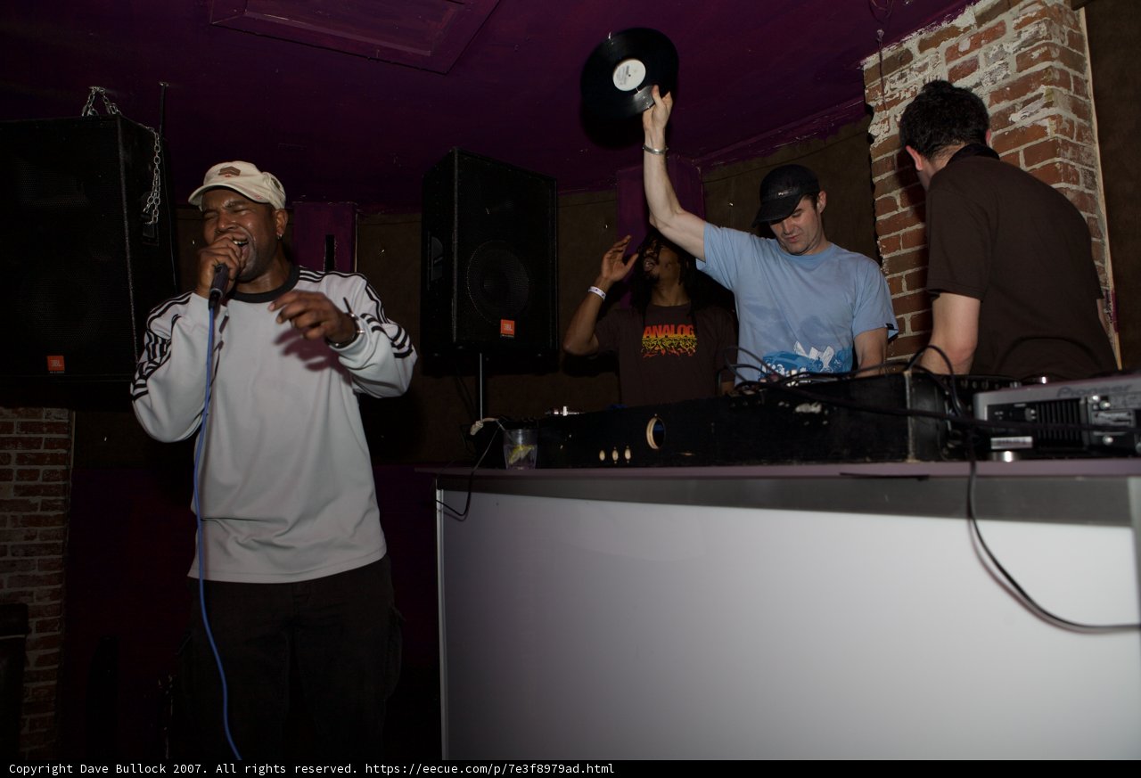 Steve J at the Turntables