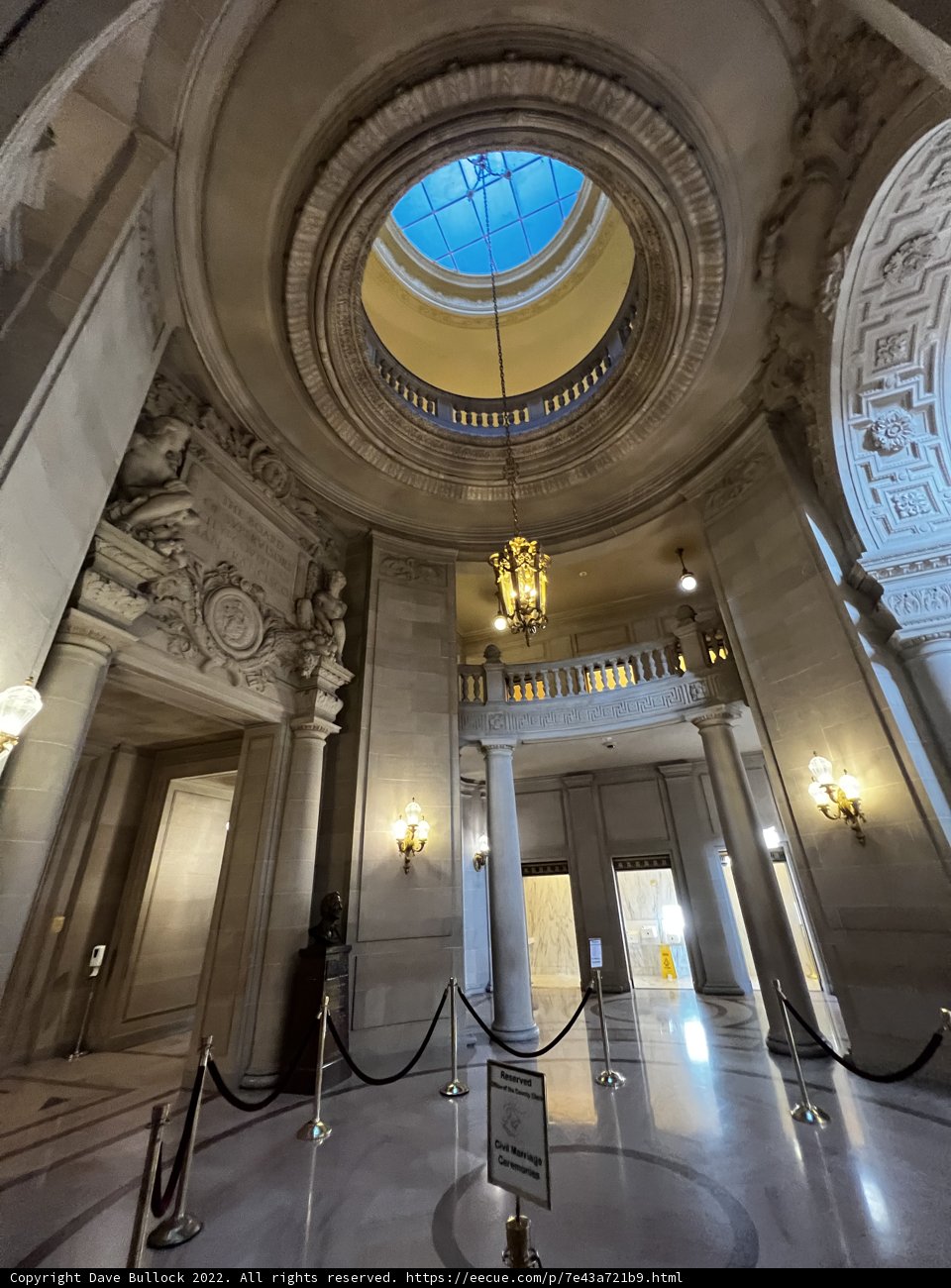 Panoramic View of San Francisco City Hall