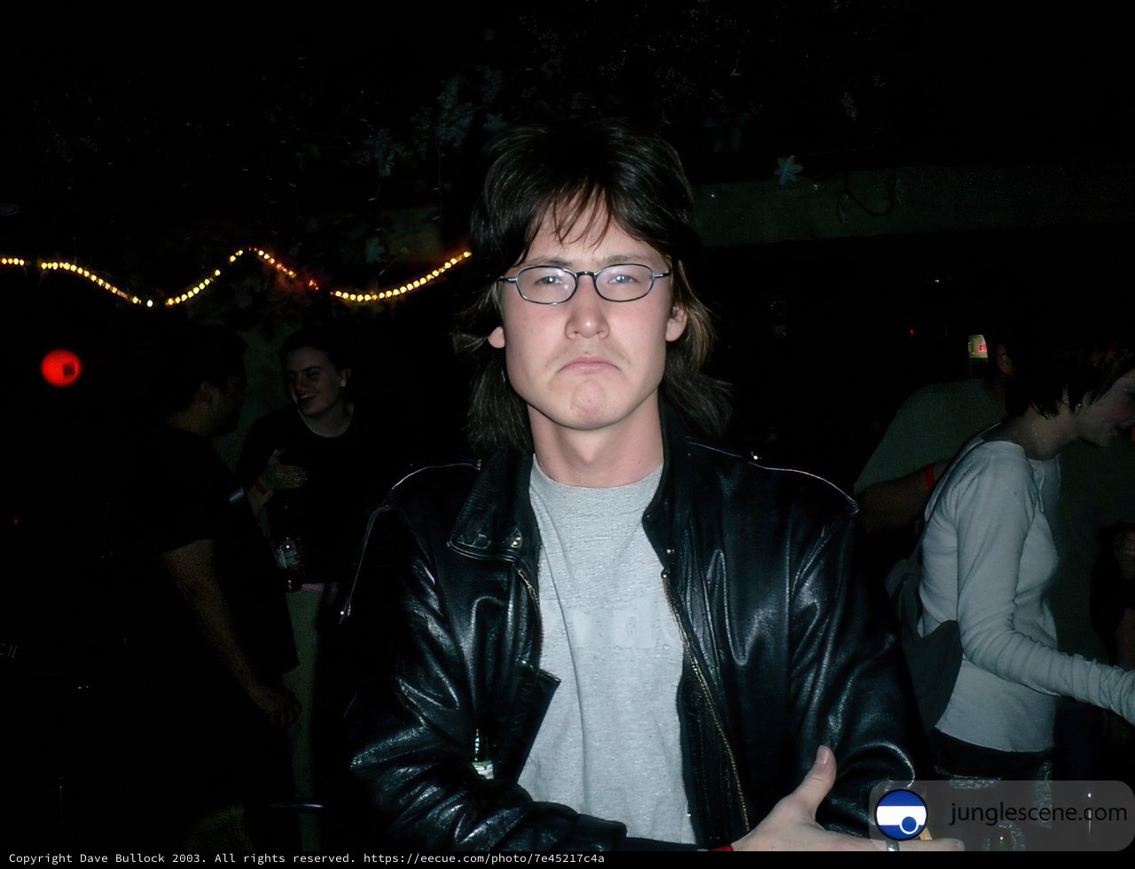 Stylish Leather Jacket and Glasses