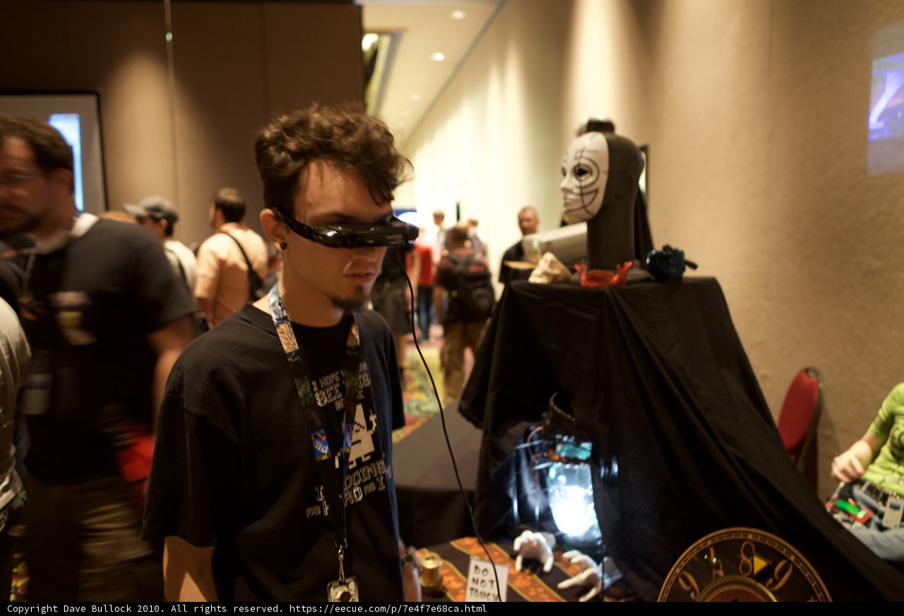 Masked Attendee at Defcon 18 Convention