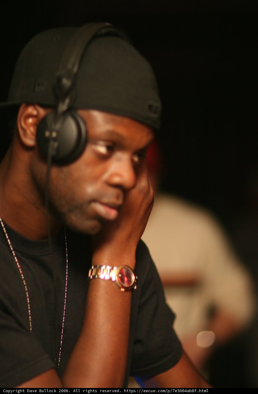 Black Shirted Man Enjoying Music