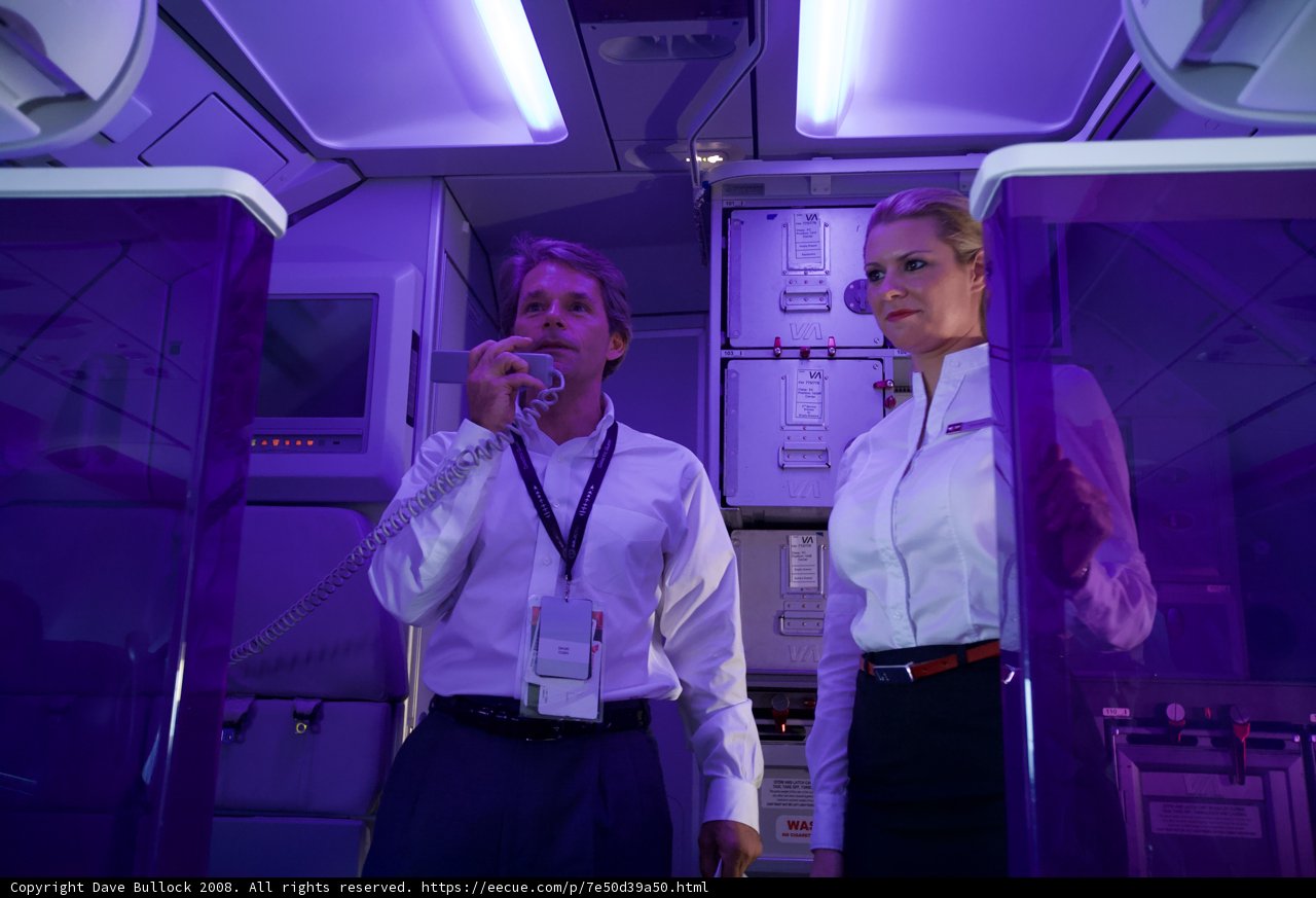 Purple Lights in the Sky