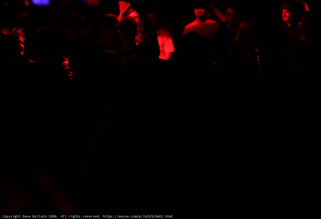 Urban Club Night: Energized Crowd