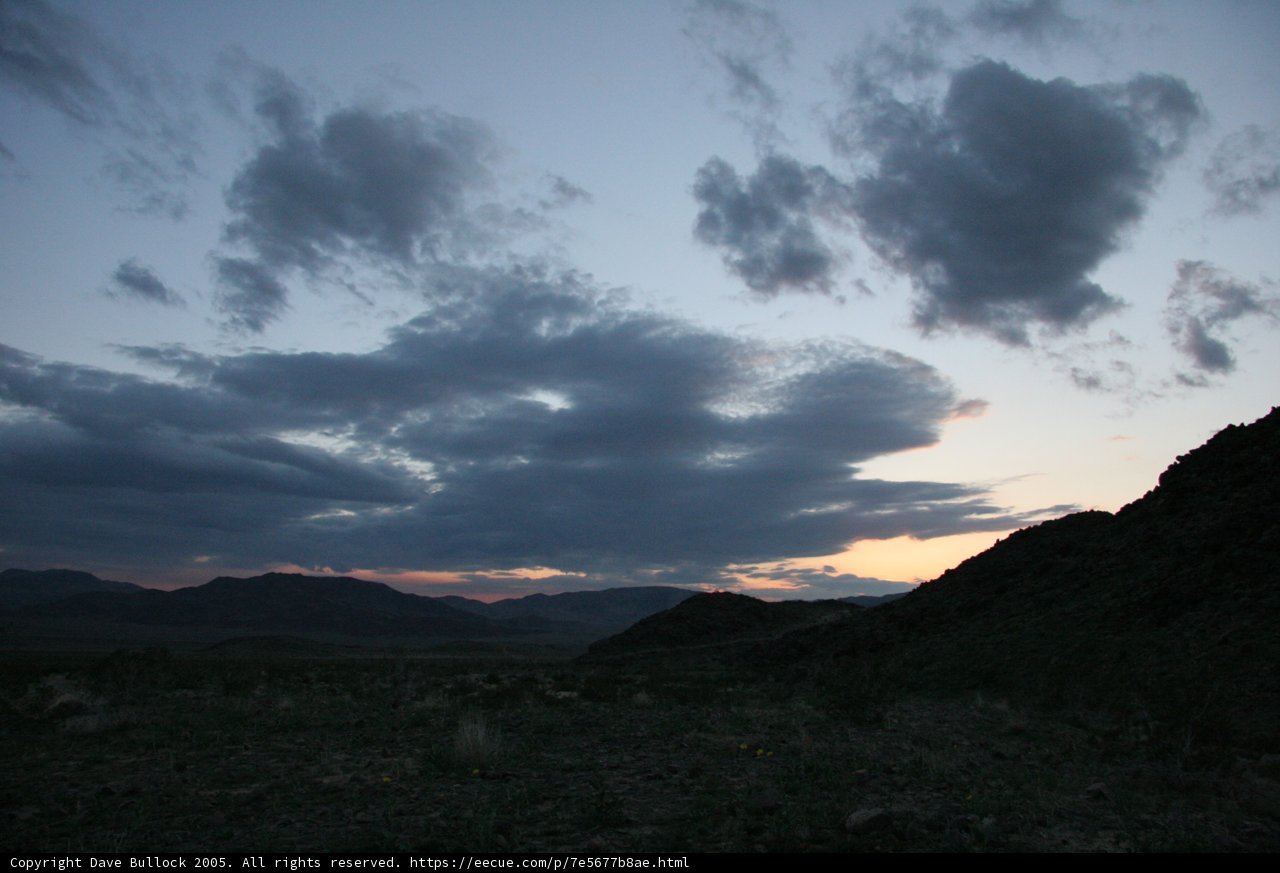 A Serene Sunset over the Majestic Mountains