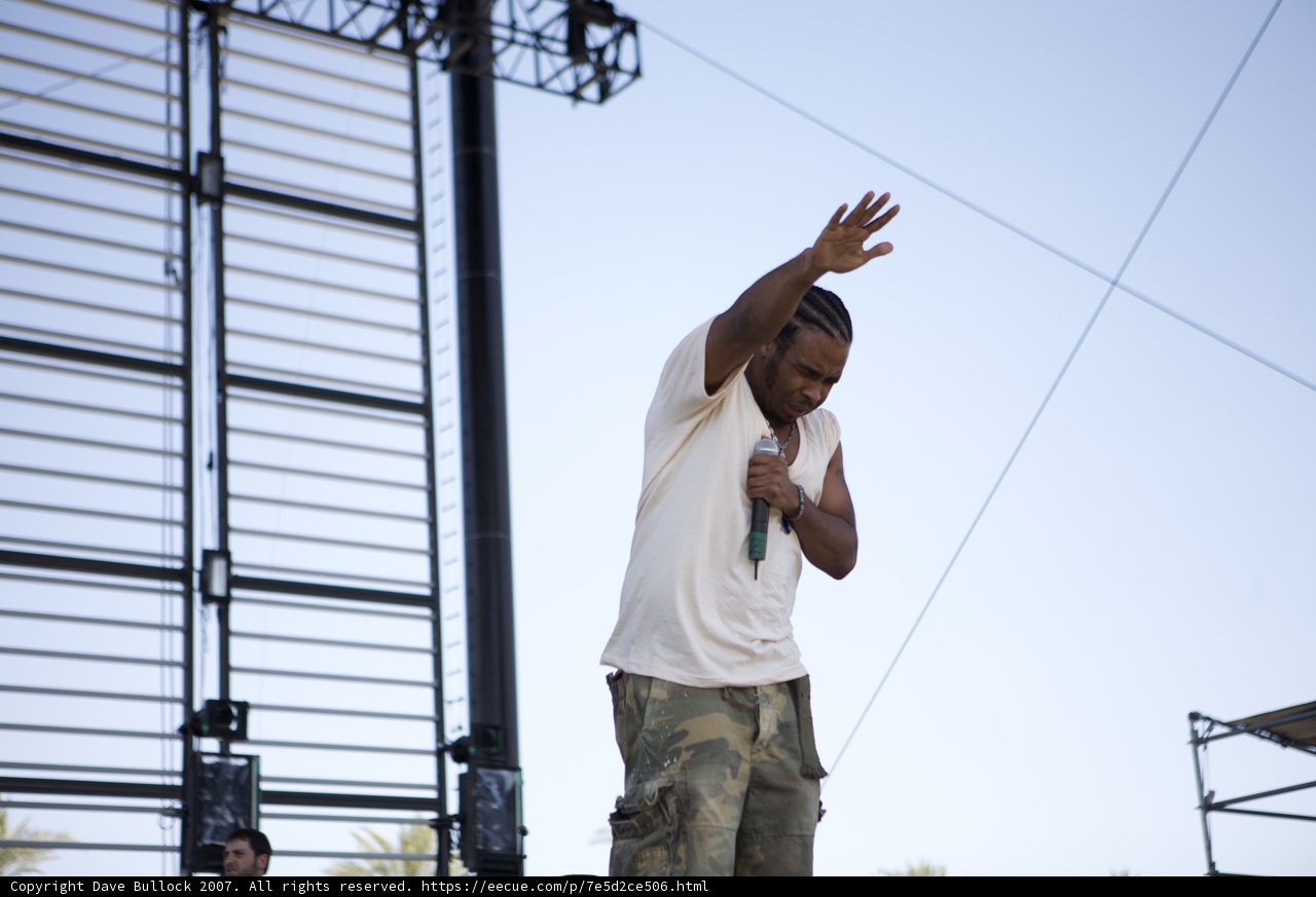 Pharoahe Monch Rocks Coachella Stage