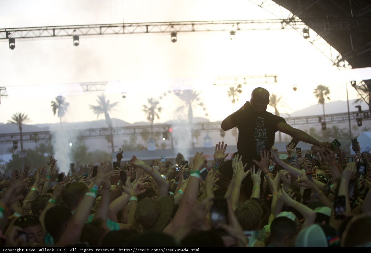 Rocking Out with the Crowd at Coachella