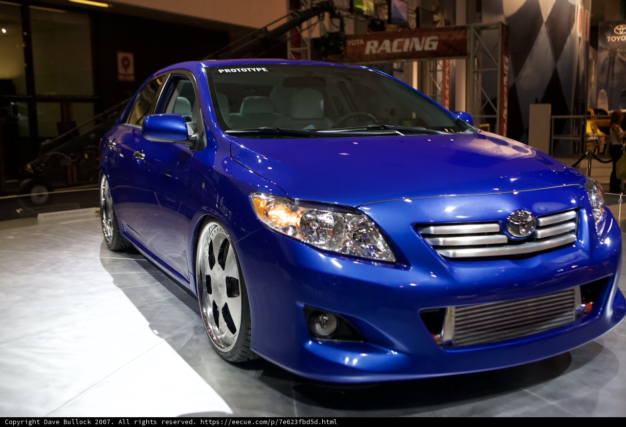 Toyota Corolla on Display at LA Auto Show