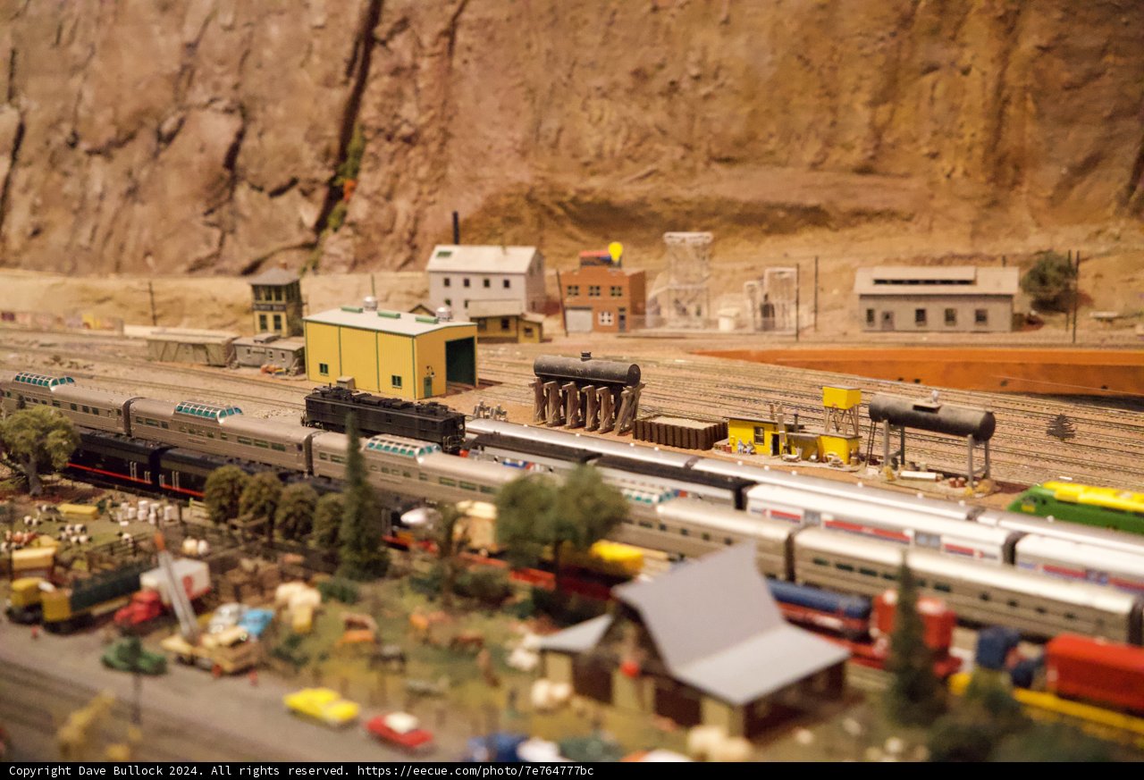 Miniature Majesty on the Rails