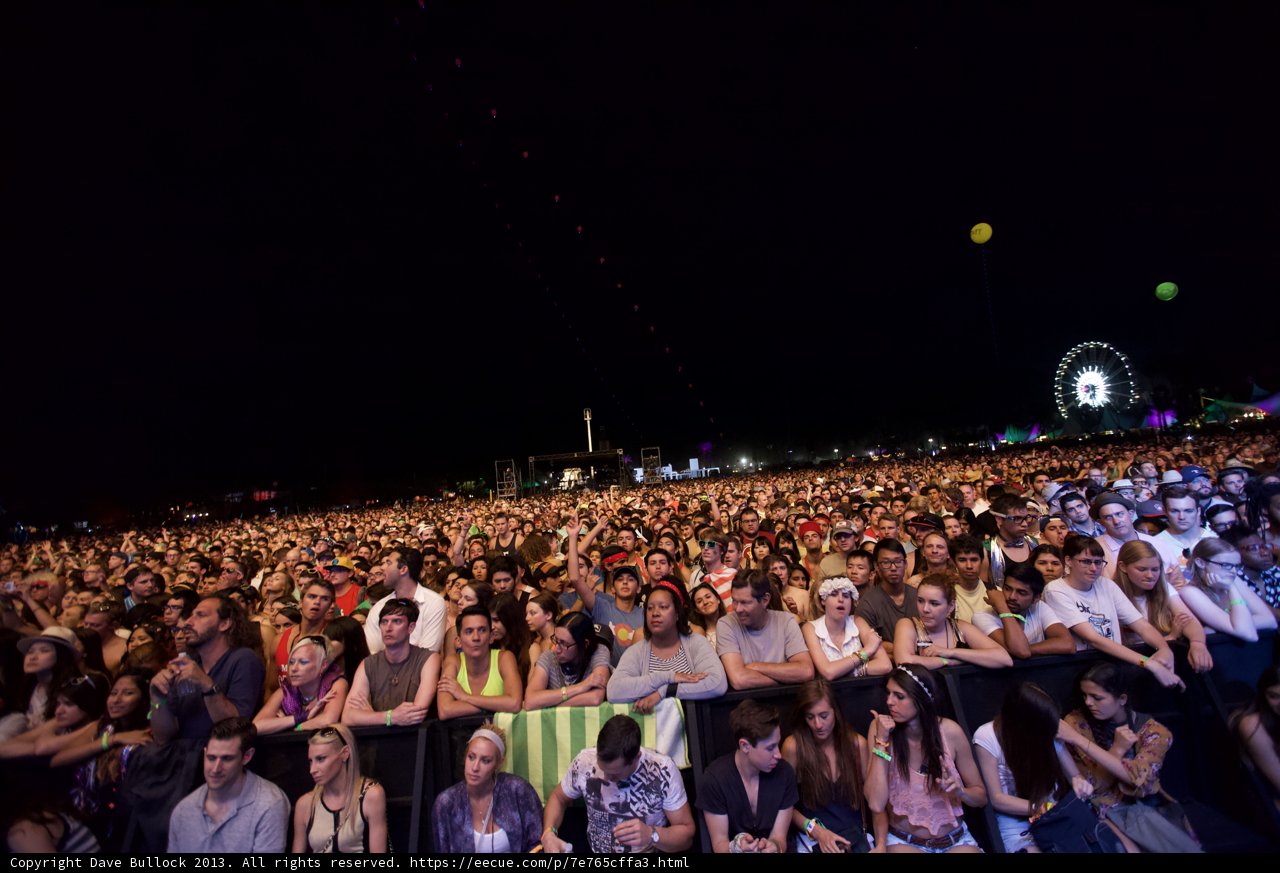 Coachella Night Sky