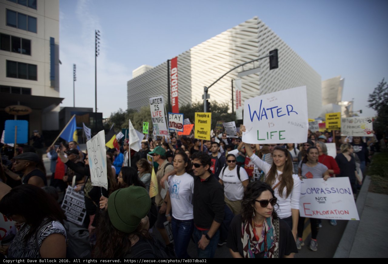 Pre-Coachella Protest Parade