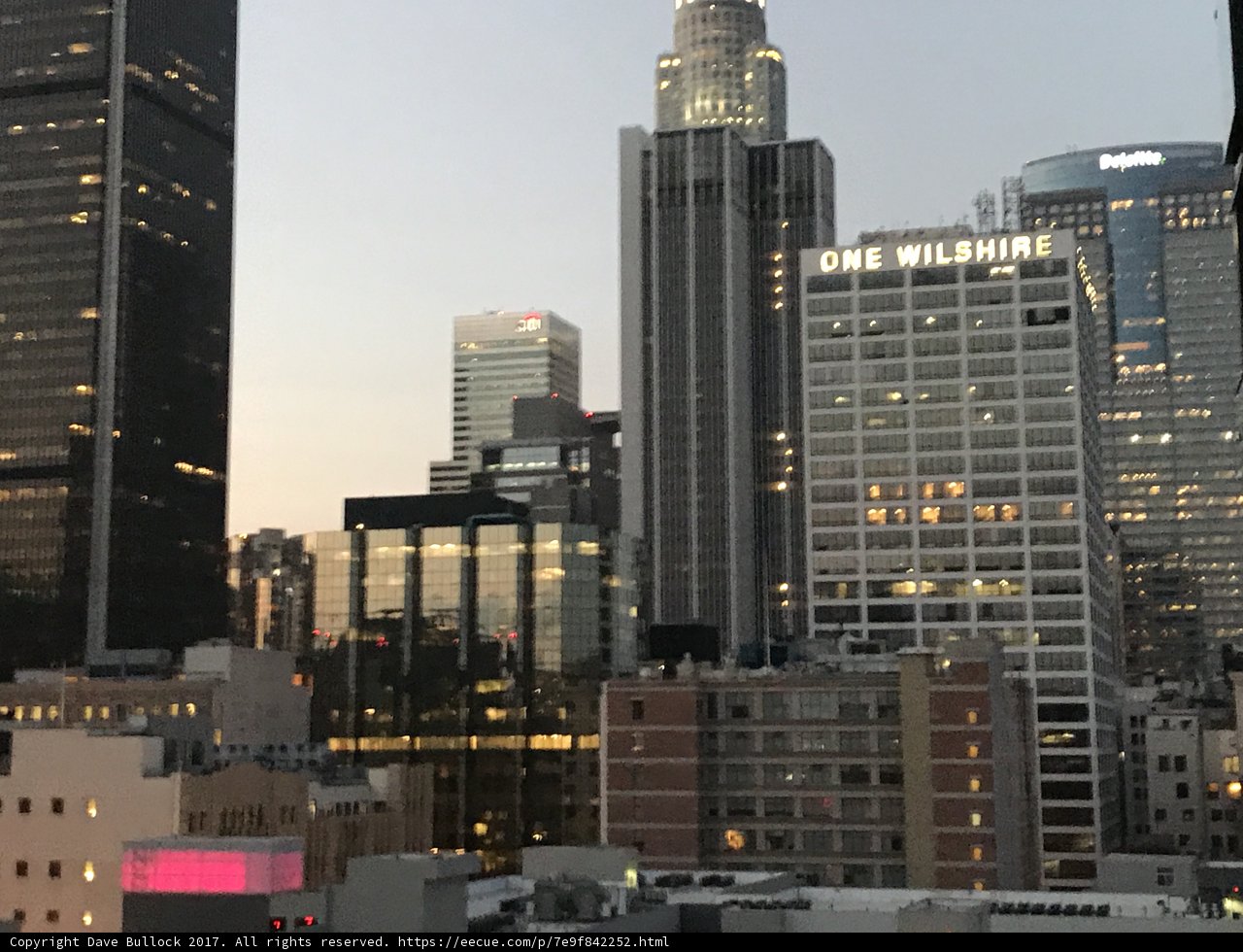 Cityscape View from Office Building