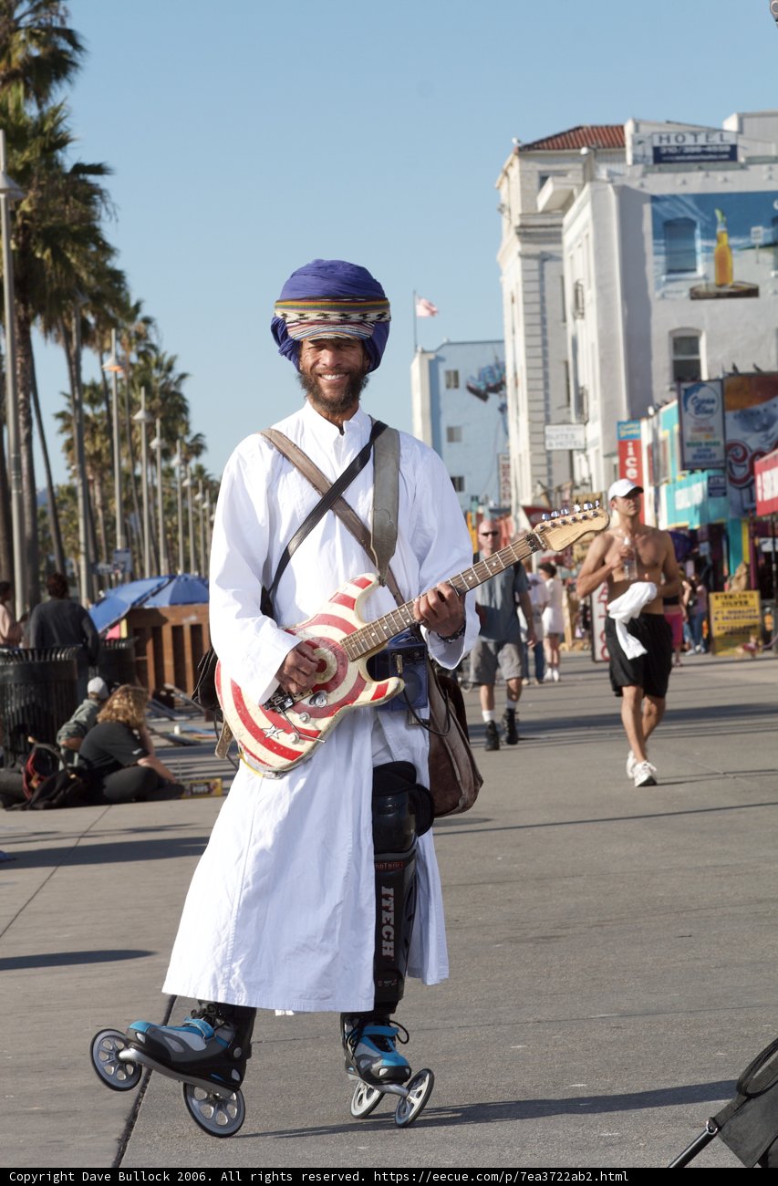 Musician in Paradise