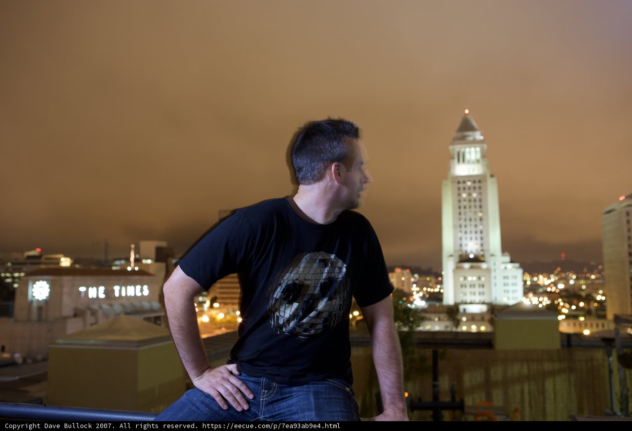 Rooftop View with Clock Tower