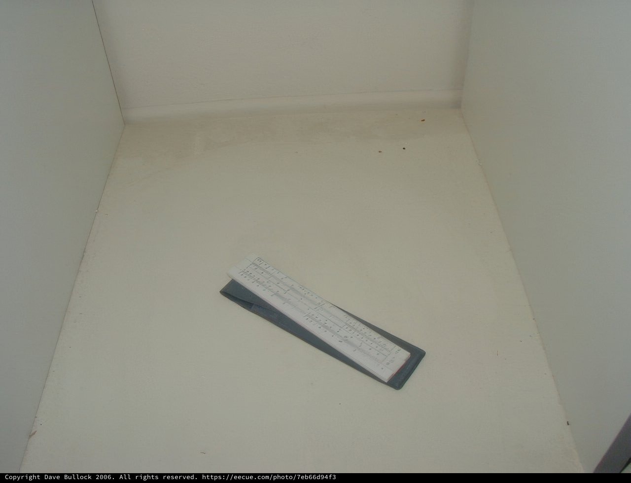 White Box with Flooring Sample