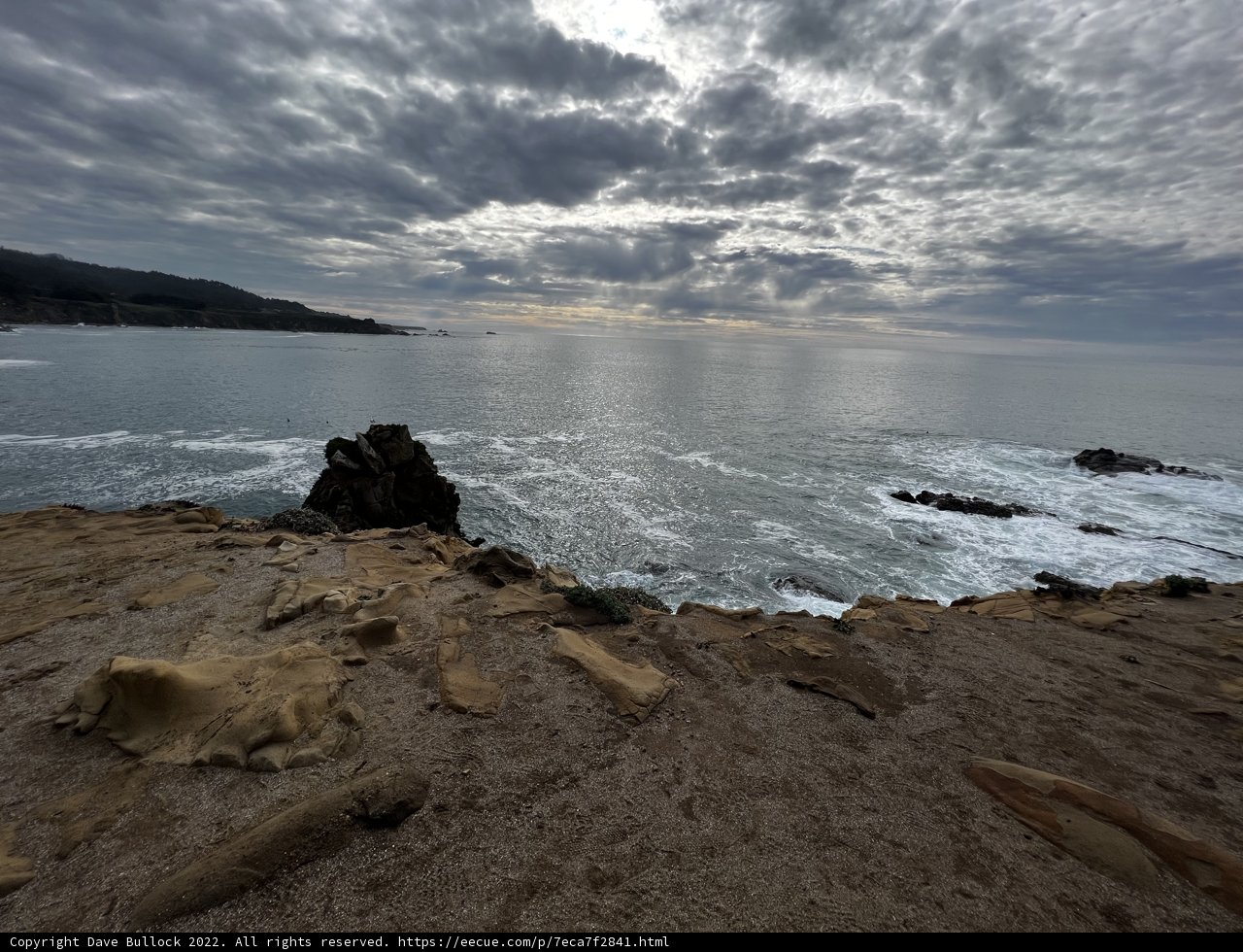 Majestic Ocean View from Top of Promontory