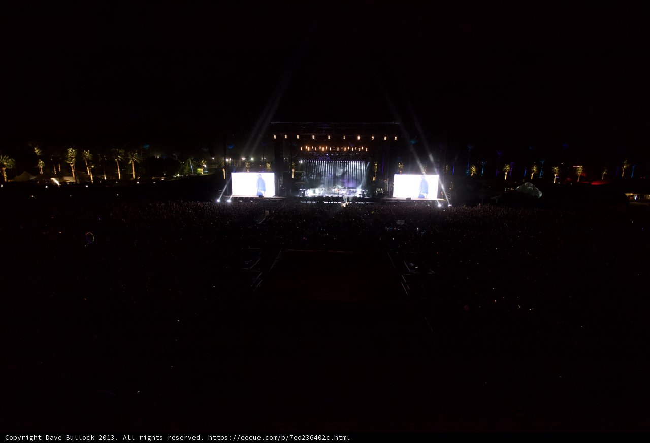 Dynamic Stage Lights at Coachella
