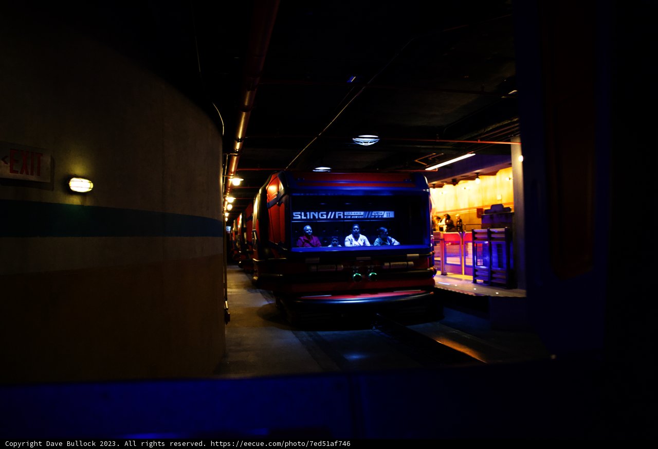 Magical Tunnel Ride at Disneyland
