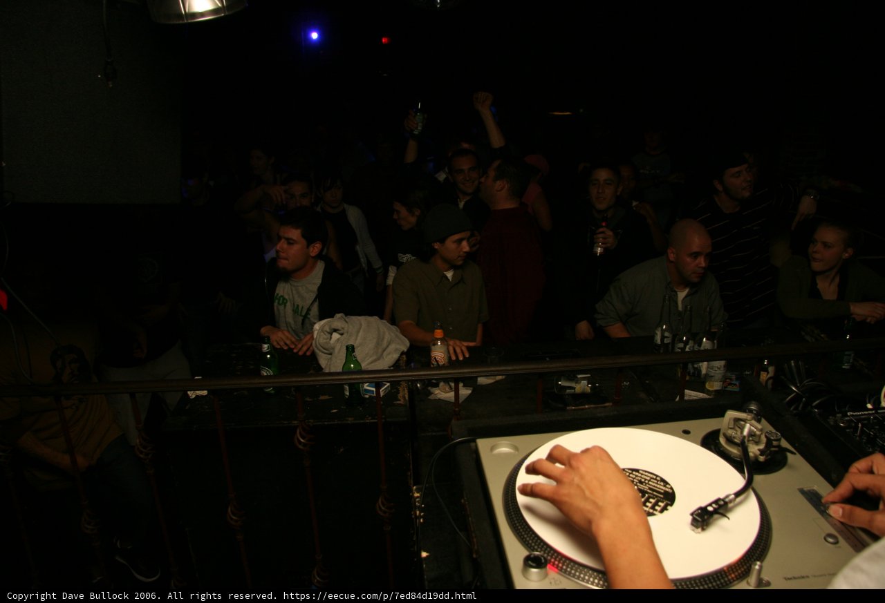 Nightclub DJ Rocks the Crowd