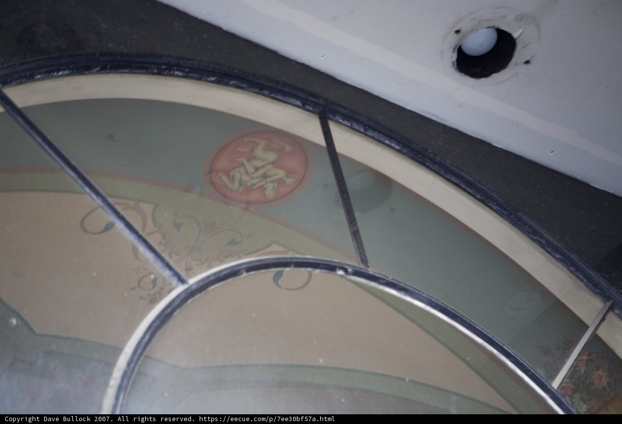 Circular Window with Unique Design