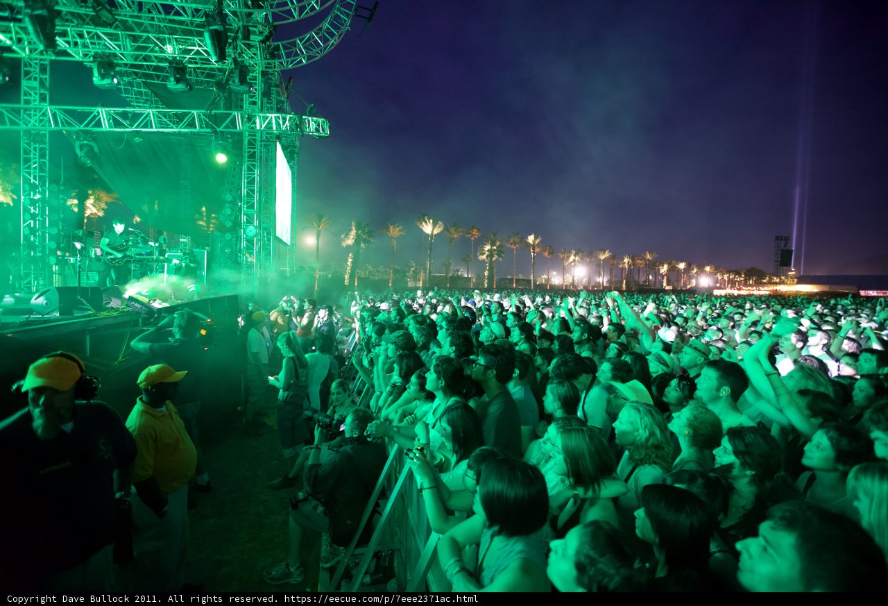 Electrifying Crowd at Coachella 2011