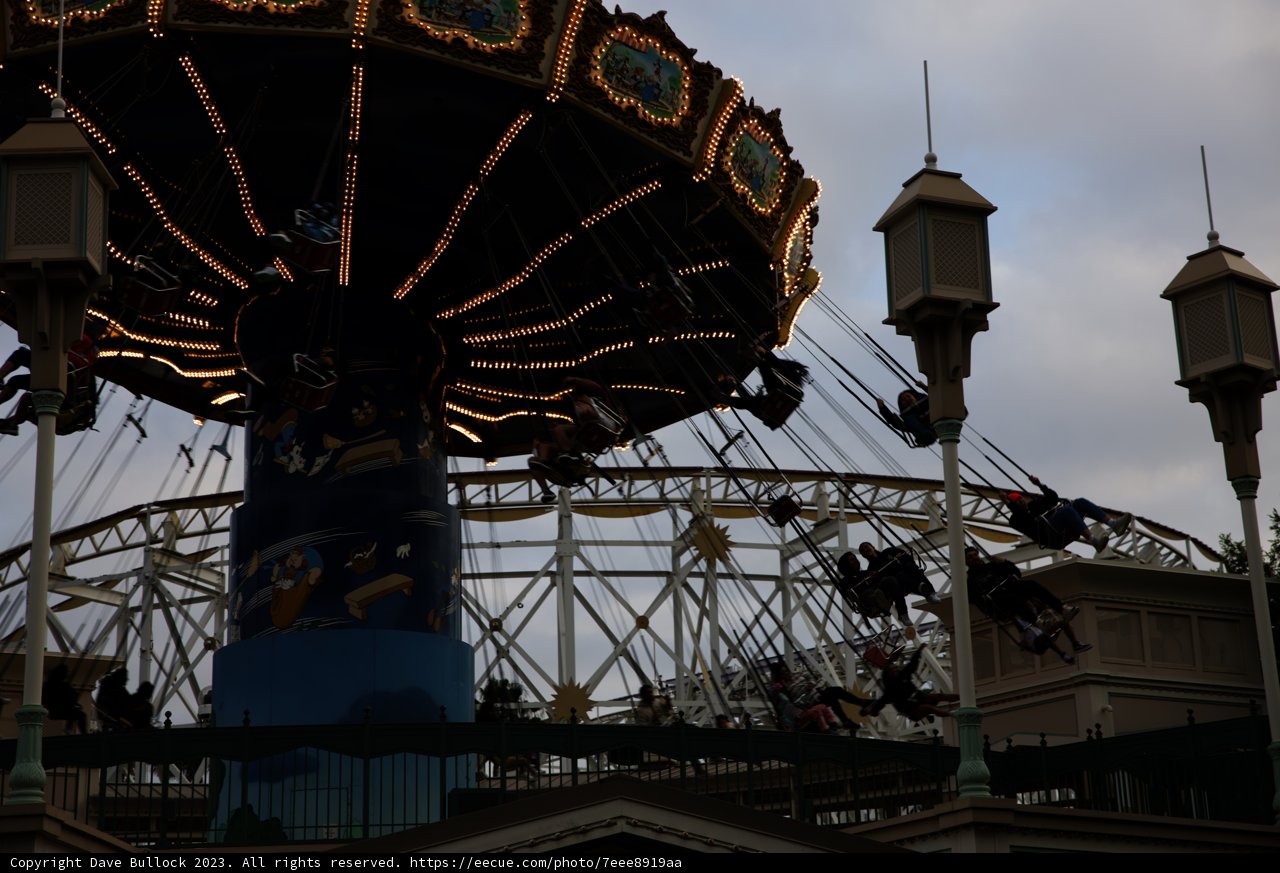 Magical Carousel Ride at Disneyland