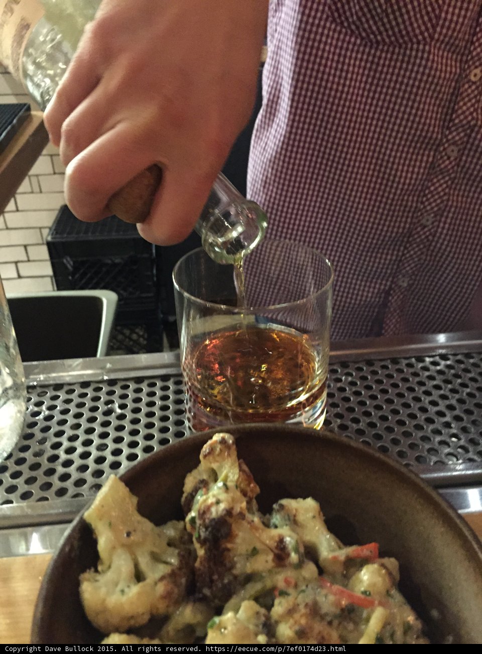 Pouring a Drink in Detroit