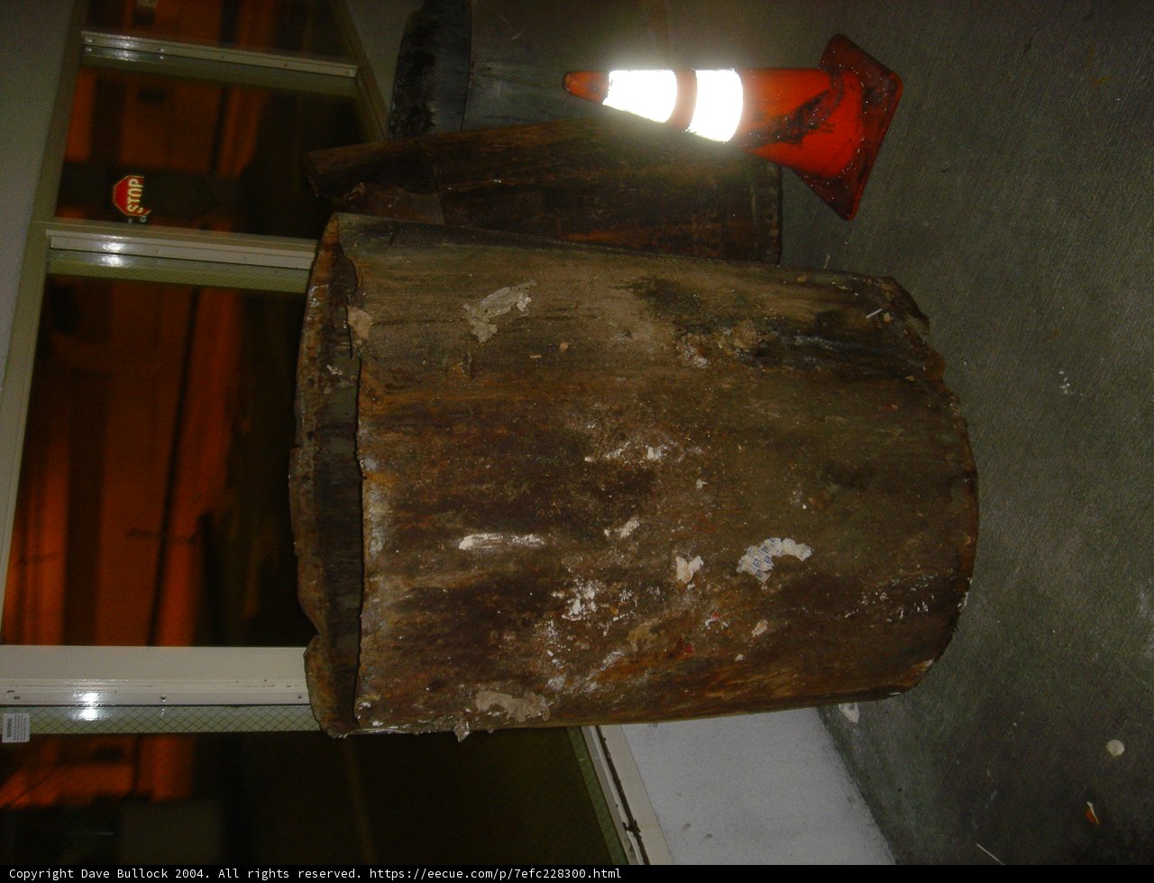 Rustic Cowbell Barrel