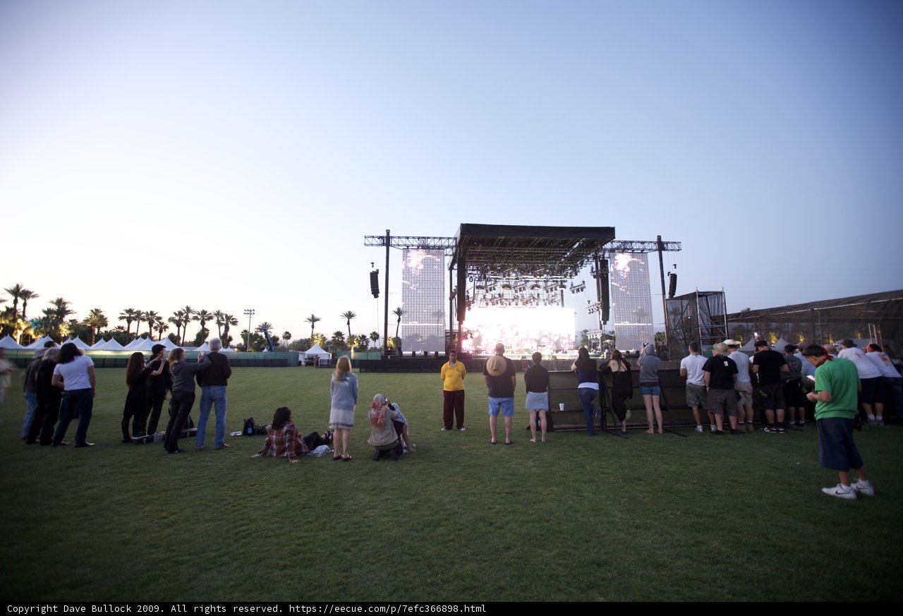 Grass, Music, and People at Coachella