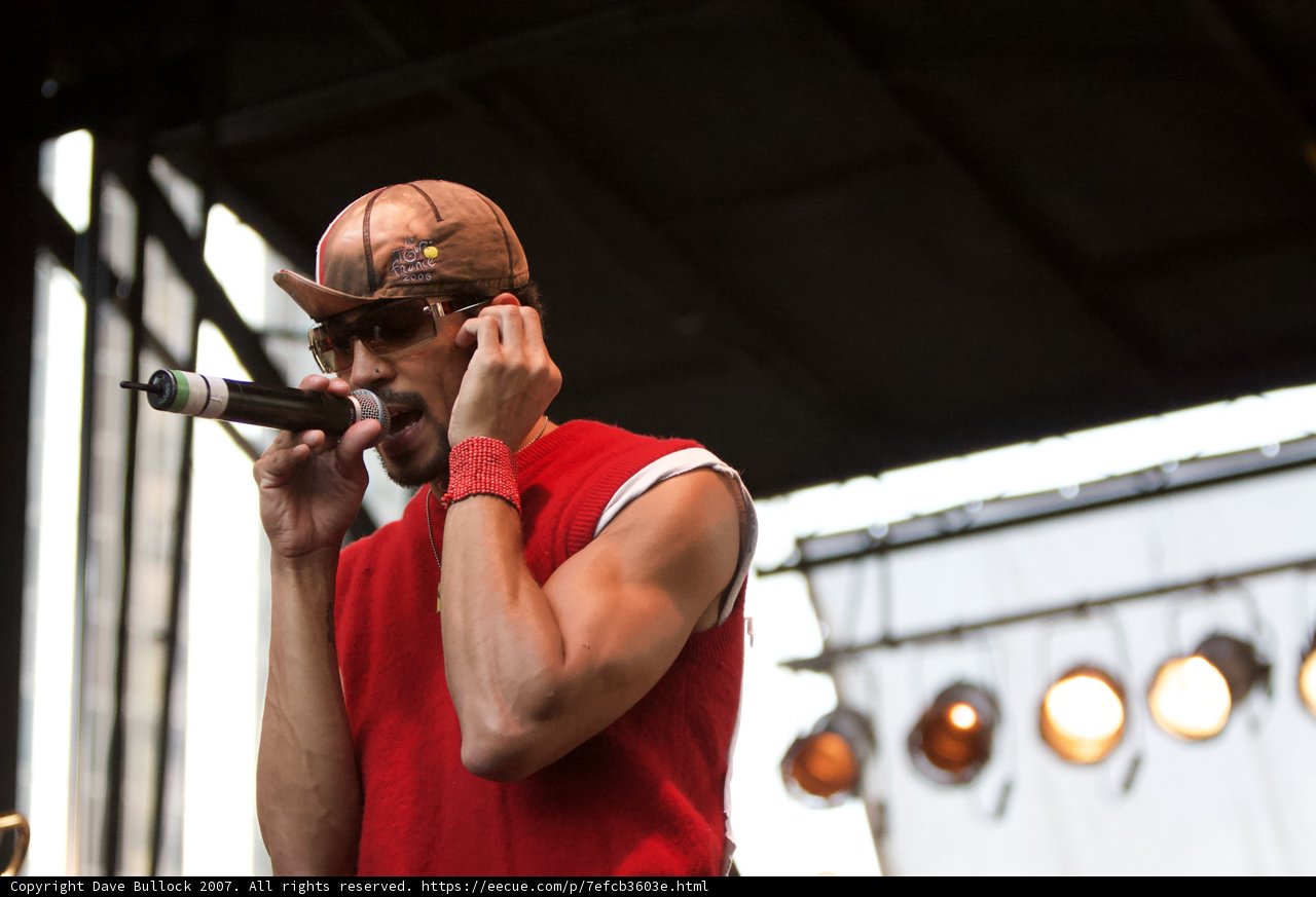 The Entertainer with a Microphone