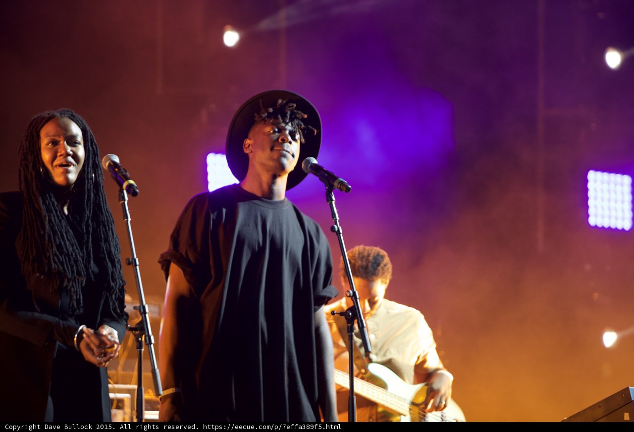 Solange Band Vocalist Hat Dreadlocks Backing Vocalist Bassist White Bass Purple