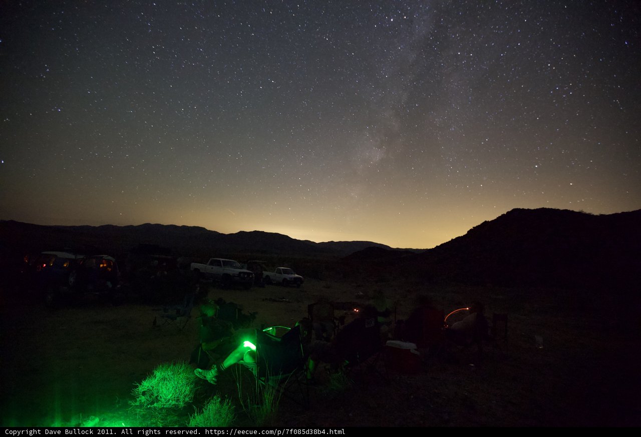 Starry Night in the Desert