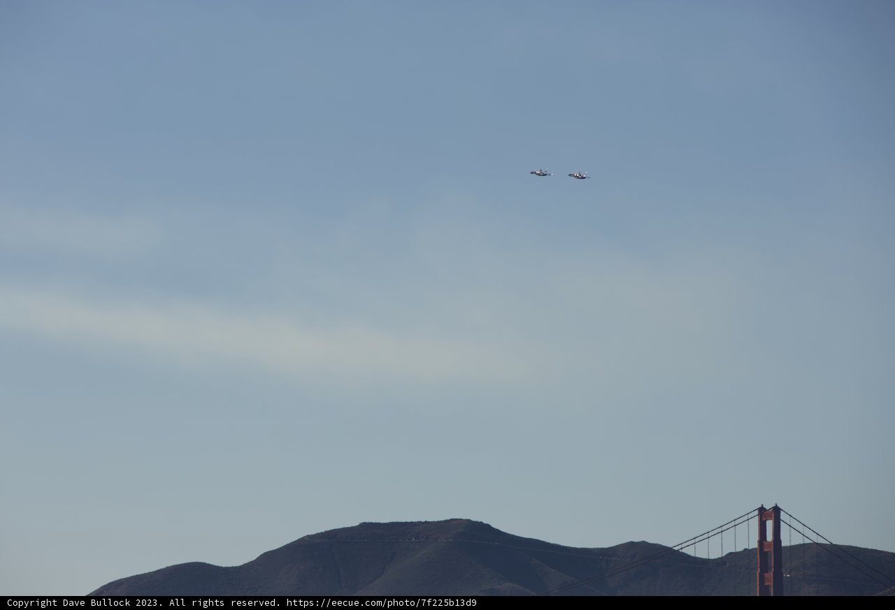 Dual Flight Over Scenic Vistas