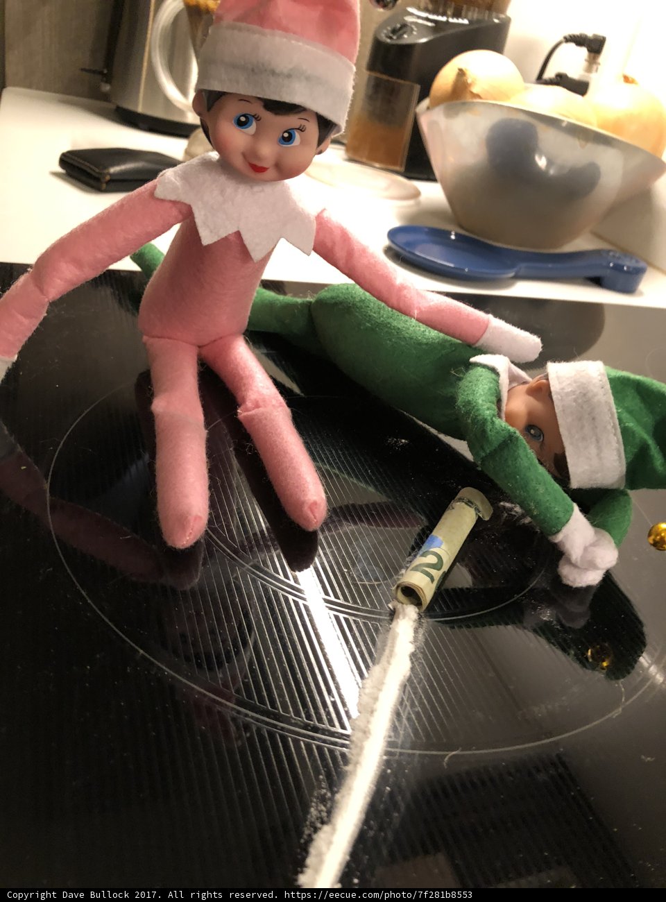 Elf on the Shelf Jams Out to Vinyl
